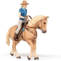 Paard En Cowgirl - Papo 51566 -Dierenmodel Speelgoed Winkel 0e0f9c36c8c7077c4a27108934e609b018a8341e