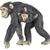 Chimpansee Met Baby Papo 50194