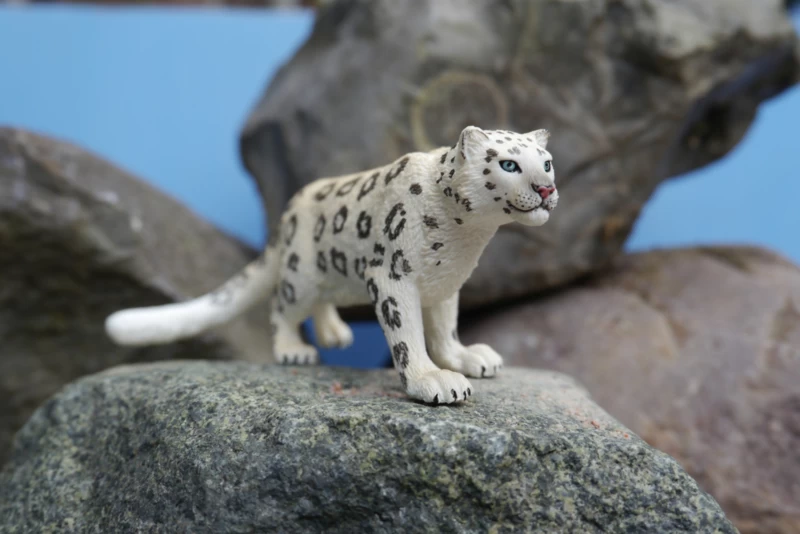 Sneeuwluipaard Schleich 14838 2 Sneeuwluipaard Schleich 14838 - Afbeelding 2