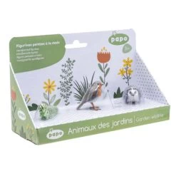 Gift Box Papo 80010 Rups, Egel, Roodborstje