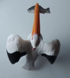 Pelikaan Met Vis -Dierenmodel Speelgoed Winkel b6024e2974a0dc53058d22ed47d03a187d81a59c