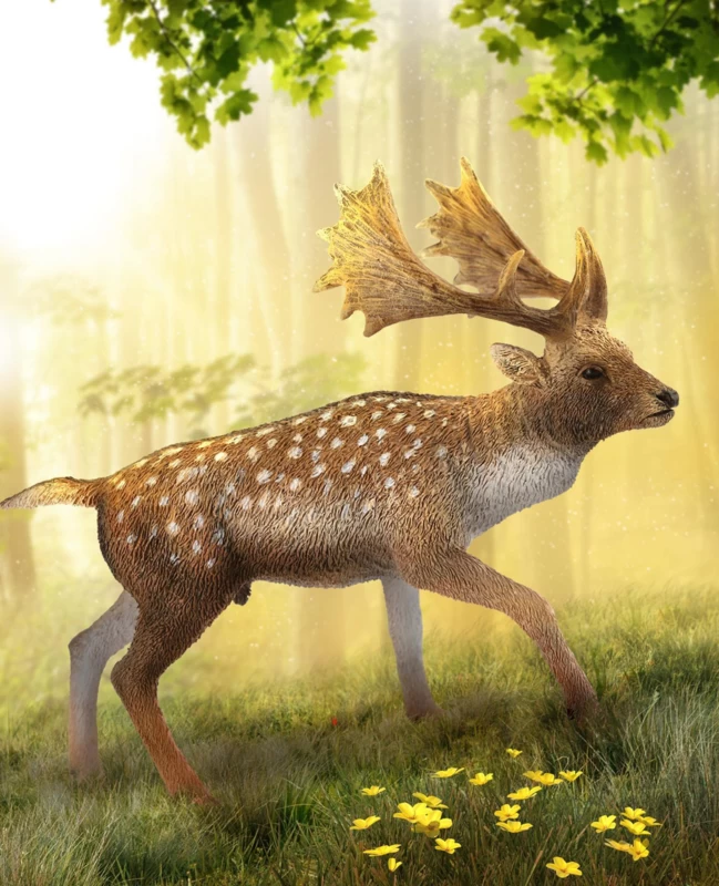 Damhert CollectA 88685 2 Damhert CollectA 88685 - Afbeelding 2