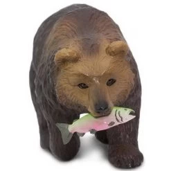 Grizzly Beer Met Zalm S281929 -Dierenmodel Speelgoed Winkel c8df9a18566afe2fb2e36b0afda4ff23c2fb232b